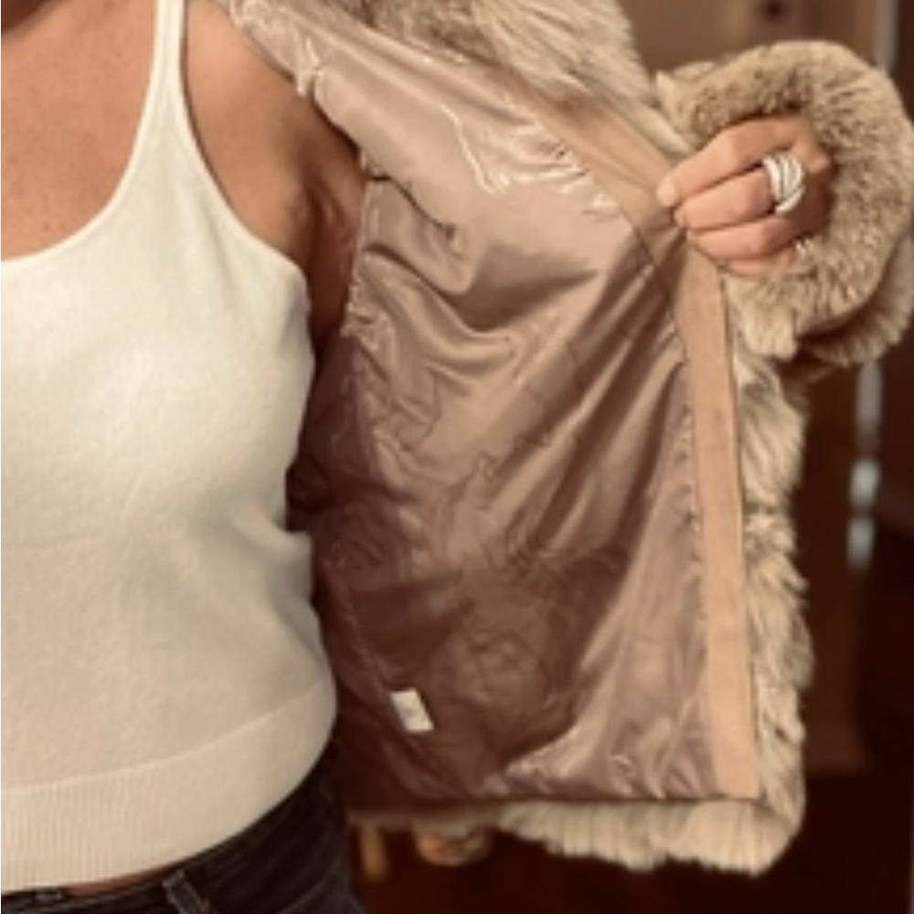 Authentic fox fur jacket - Picture 3 of 7